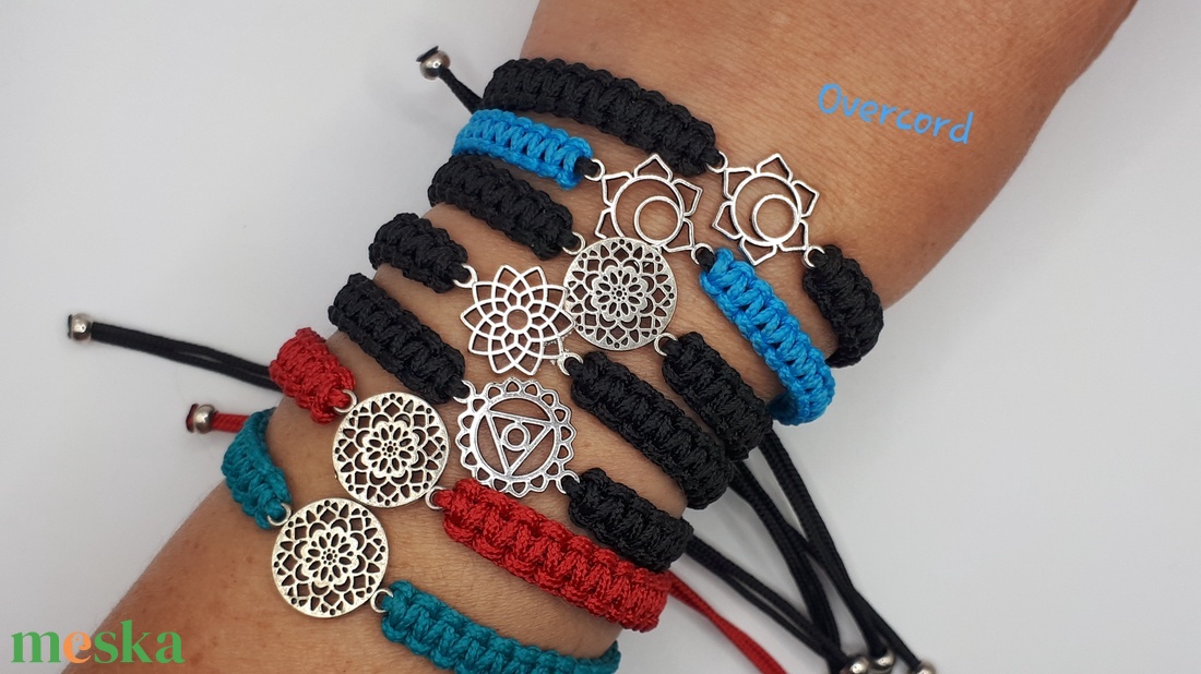 MANDALA/CSAKRA mintás karkötő - ékszer - karkötő - charm karkötő - Meska.hu MANDALA/CSAKRA mintás karkötő - ékszer - karkötő - charm karkötő - Meska.hu