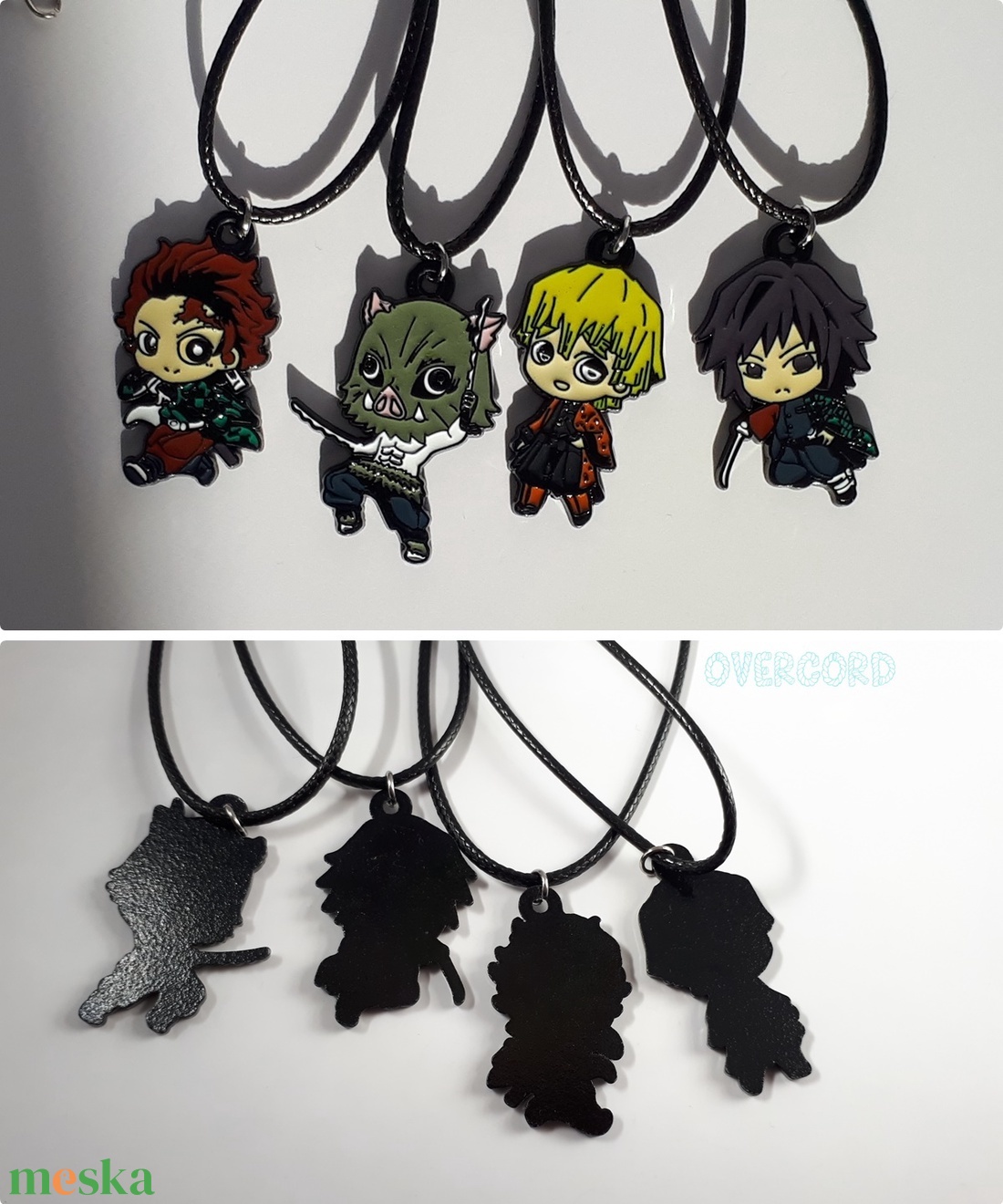 Demon Slayer nyaklánc - 4 fajta (1 db) - ékszer - nyaklánc - medálos nyaklánc - Meska.hu Demon Slayer nyaklánc - 4 fajta (1 db) - ékszer - nyaklánc - medálos nyaklánc - Meska.hu