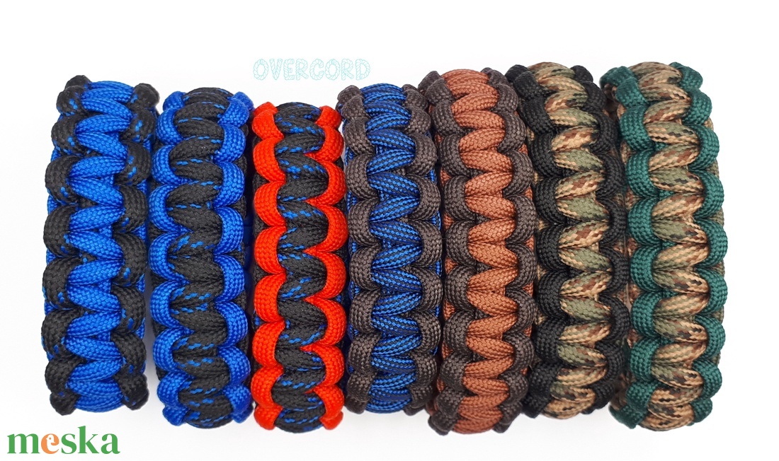 TEREP paracord karkötő - ékszer - karkötő - fonott karkötő - Meska.hu
