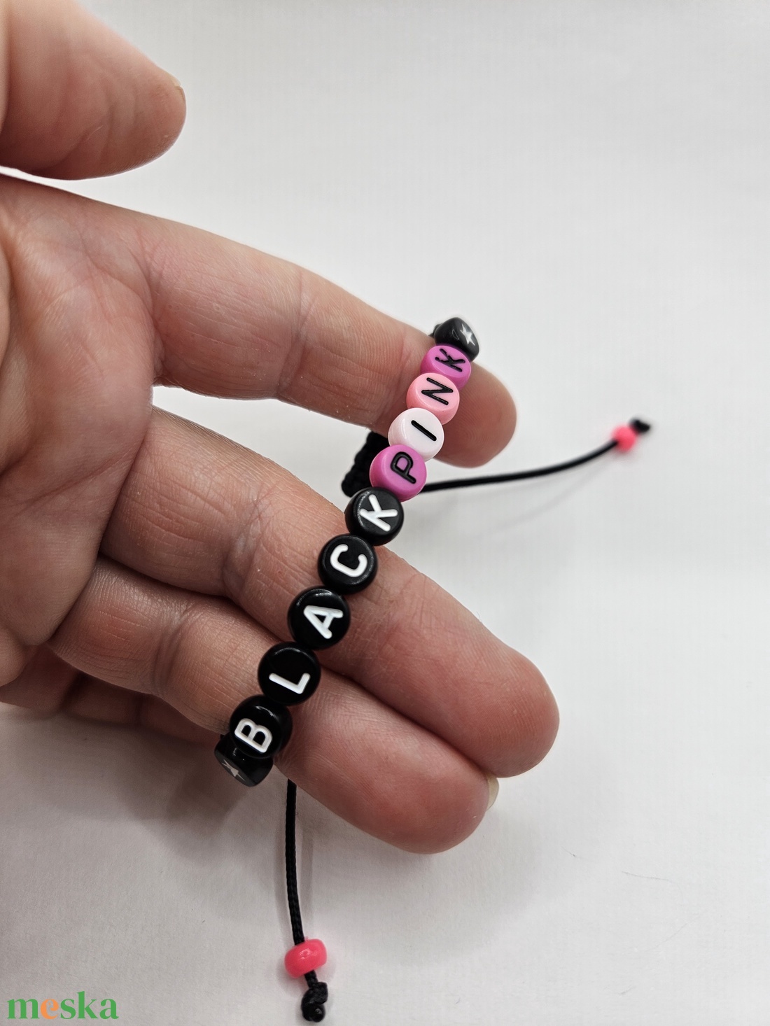 BLACK PINK (neves karkötő) - ékszer - karkötő - gyöngyös karkötő - Meska.hu BLACK PINK (neves karkötő) - ékszer - karkötő - gyöngyös karkötő - Meska.hu