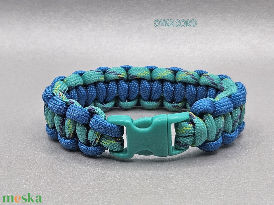 ÓCEÁN paracord karkötő - ékszer - karkötő - fonott karkötő - Meska.hu