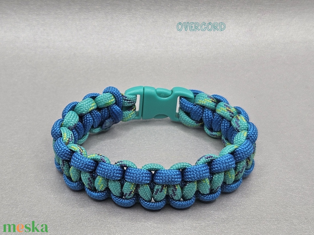 ÓCEÁN paracord karkötő - ékszer - karkötő - fonott karkötő - Meska.hu