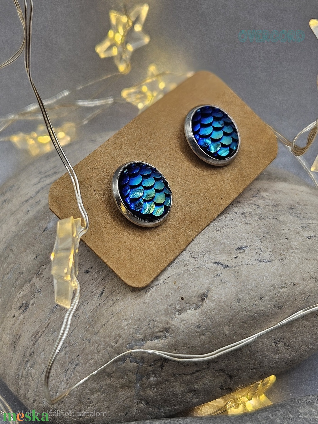 SELLŐ bedugós fülbevaló (1 pár) - ékszer - fülbevaló - pötty fülbevaló - Meska.hu