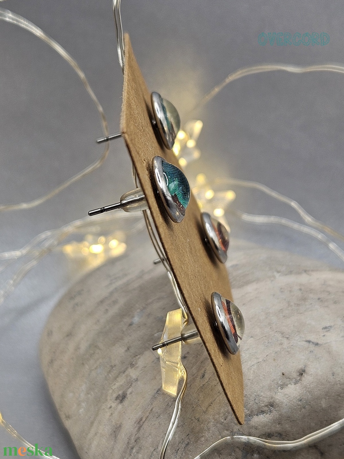 SPRING bedugós fülbevaló szett (2 pár) - ékszer - fülbevaló - pötty fülbevaló - Meska.hu