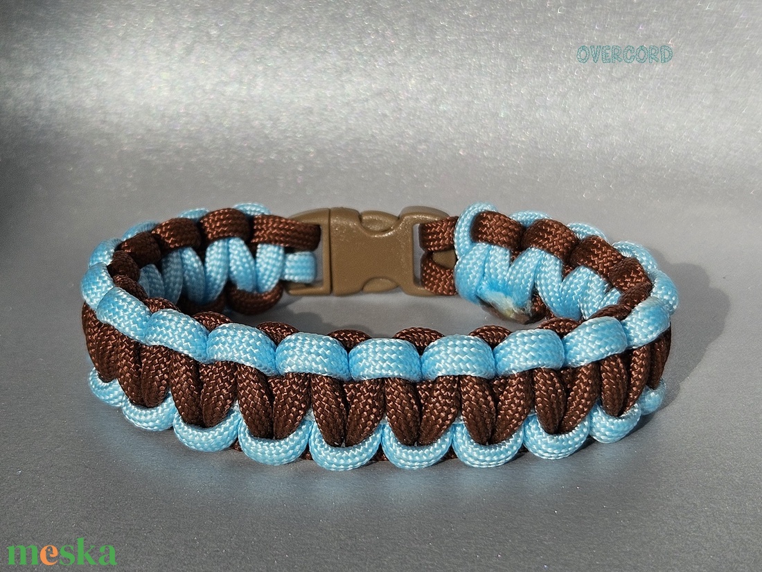 ÉG és FÖLD paracord karkötő - ékszer - karkötő - fonott karkötő - Meska.hu