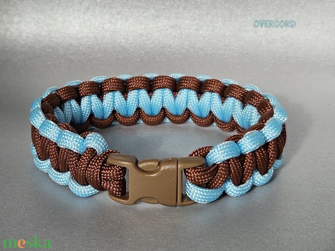 ÉG és FÖLD paracord karkötő - ékszer - karkötő - fonott karkötő - Meska.hu