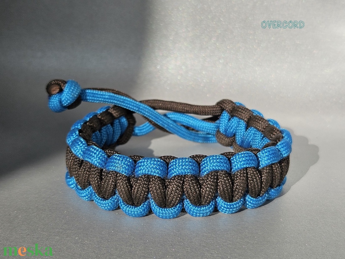 ERDEI PATAK állítható paracord karkötő - ékszer - karkötő - fonott karkötő - Meska.hu