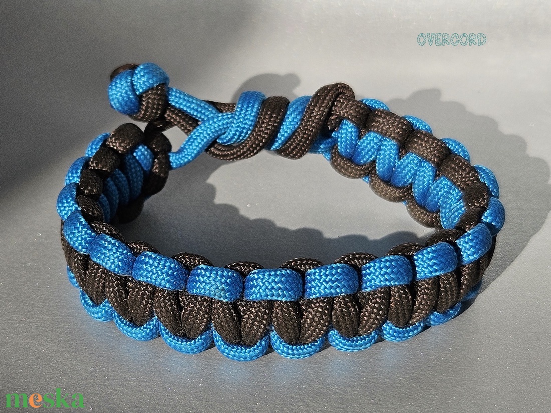 ERDEI PATAK állítható paracord karkötő - ékszer - karkötő - fonott karkötő - Meska.hu