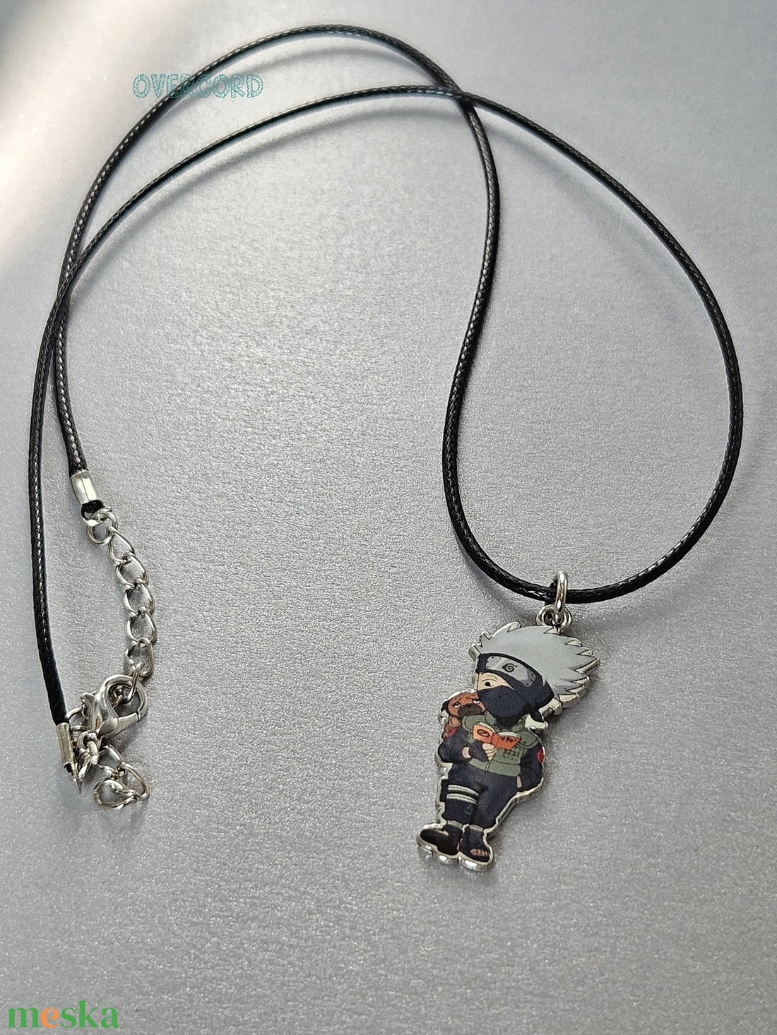 KAKASHI (Naruto anime/manga) nyaklánc (1 db) - ékszer - nyaklánc - medálos nyaklánc - Meska.hu KAKASHI (Naruto anime/manga) nyaklánc (1 db) - ékszer - nyaklánc - medálos nyaklánc - Meska.hu