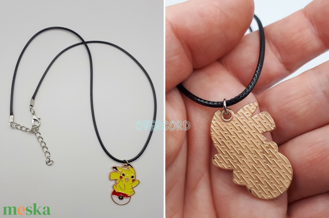 PIKACHU (Pokemon) nyaklánc - ékszer - nyaklánc - medálos nyaklánc - Meska.hu PIKACHU (Pokemon) nyaklánc - ékszer - nyaklánc - medálos nyaklánc - Meska.hu