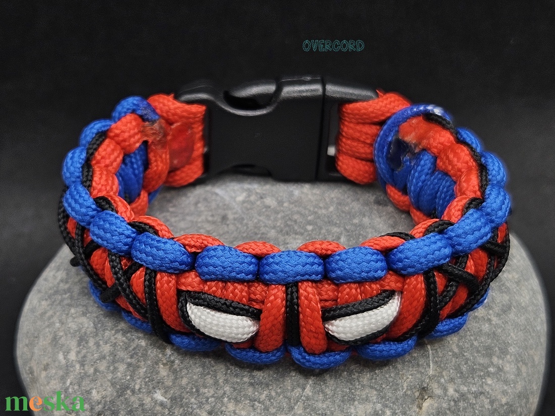 PÓKEMBER paracord karkötő - ékszer - karkötő - fonott karkötő - Meska.hu