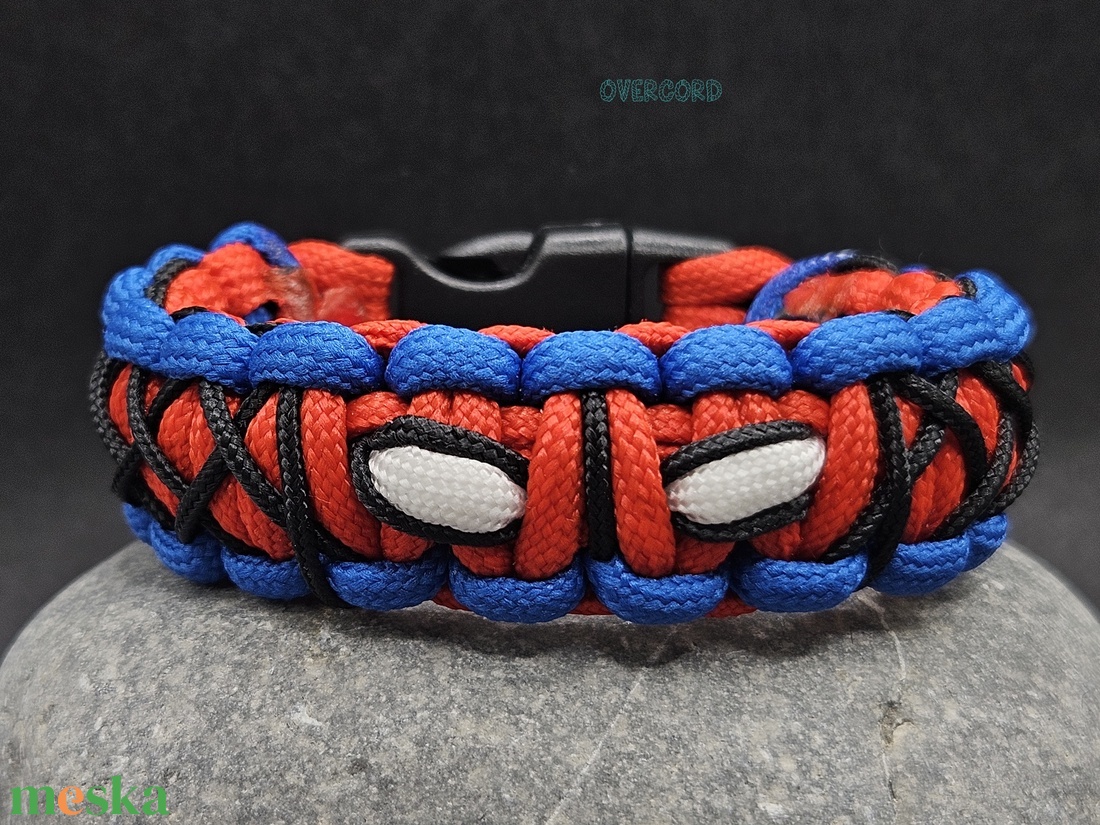 PÓKEMBER paracord karkötő - ékszer - karkötő - fonott karkötő - Meska.hu