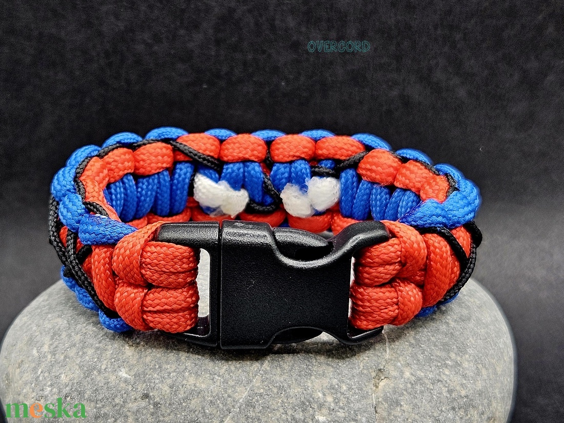 PÓKEMBER paracord karkötő - ékszer - karkötő - fonott karkötő - Meska.hu