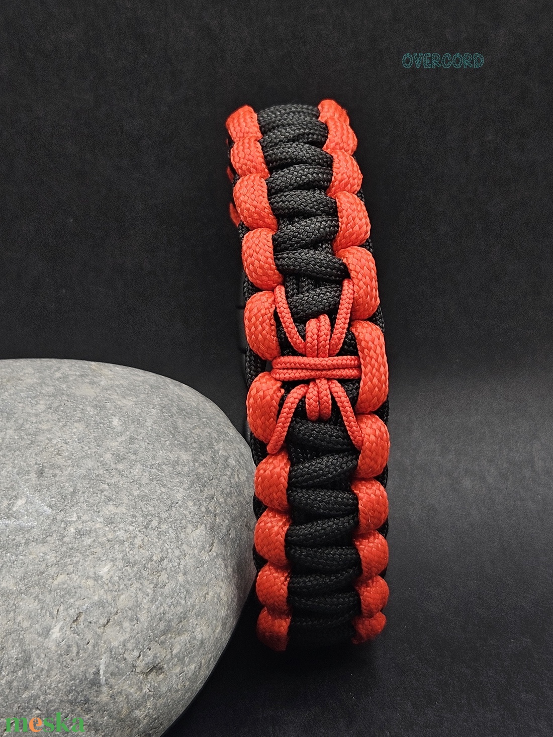 SPIDER SIMPLE paracord karkötő - ékszer - karkötő - fonott karkötő - Meska.hu