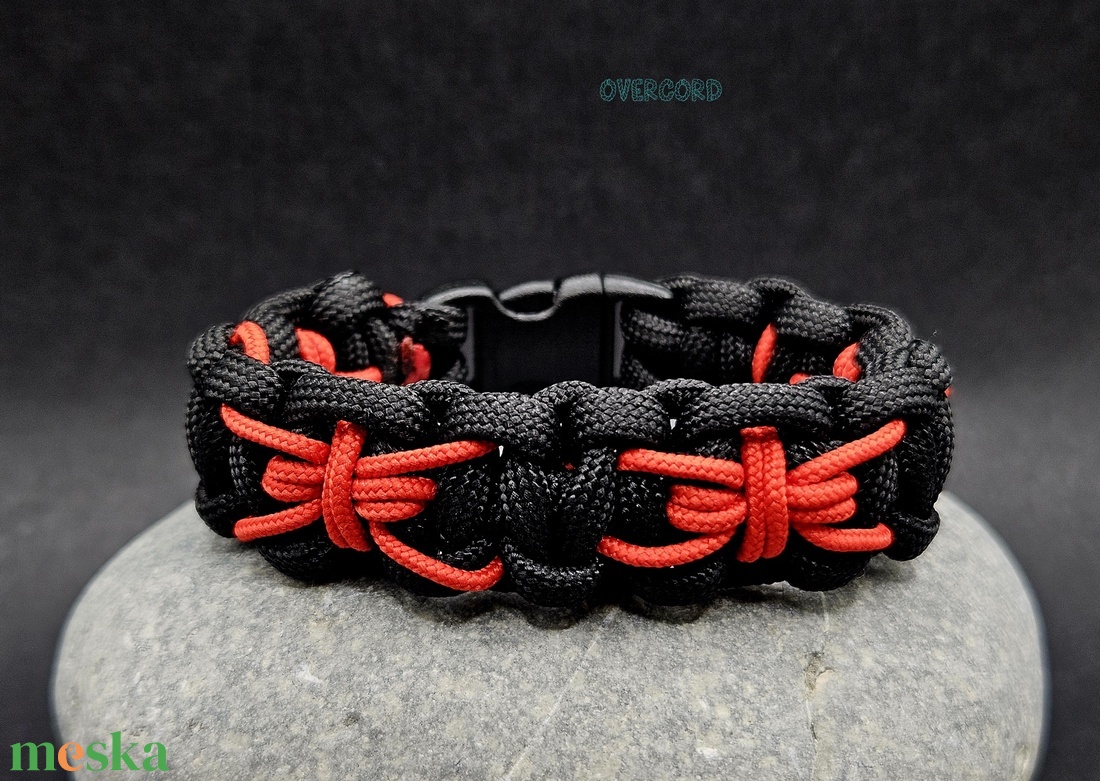 4 SPIDERS paracord karkötő - ékszer - karkötő - fonott karkötő - Meska.hu