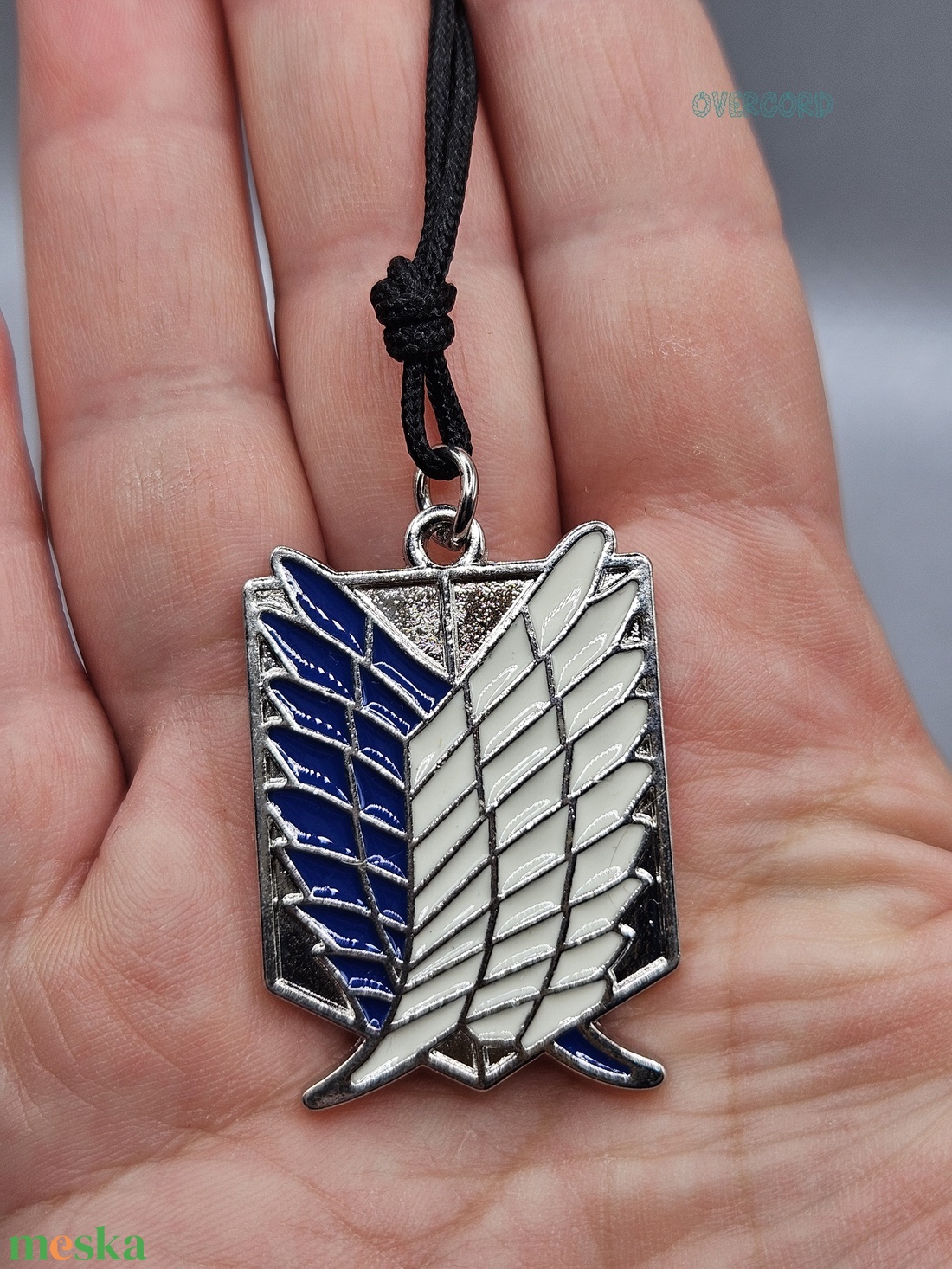 Attack on Titan nyaklánc - ékszer - nyaklánc - medálos nyaklánc - Meska.hu