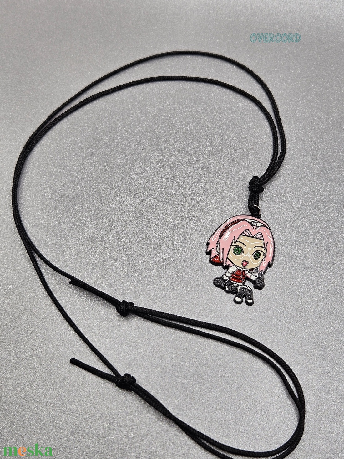 Sakura (Naruto) nyaklánc - ékszer - nyaklánc - medálos nyaklánc - Meska.hu