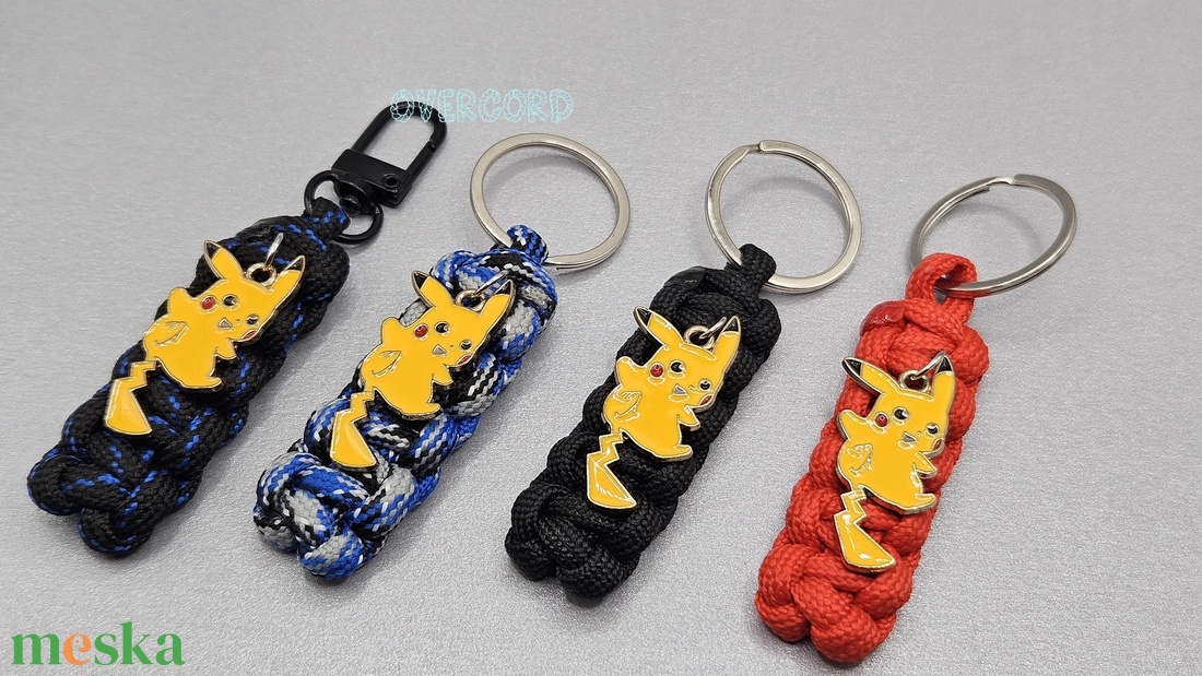 PIKACHU kulcstartó/táskadísz - táska & tok - kulcstartó & táskadísz - táskadísz - Meska.hu