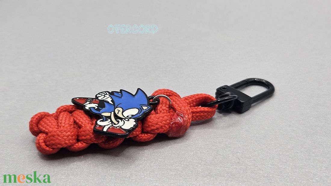 SONIC kulcstartó/táskadísz - táska & tok - kulcstartó & táskadísz - táskadísz - Meska.hu