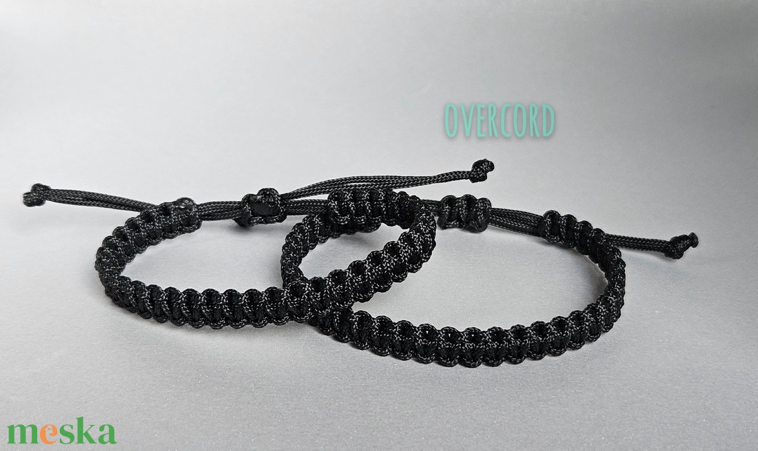 BASIC karkötő páros - ékszer - karkötő - fonott karkötő - Meska.hu