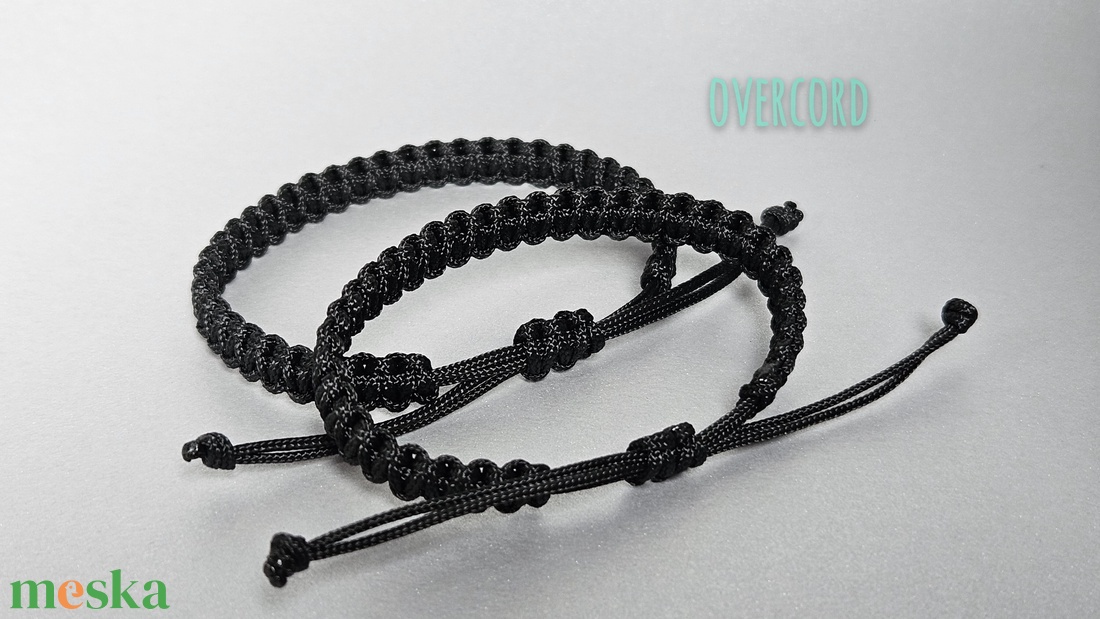 BASIC karkötő páros - ékszer - karkötő - fonott karkötő - Meska.hu