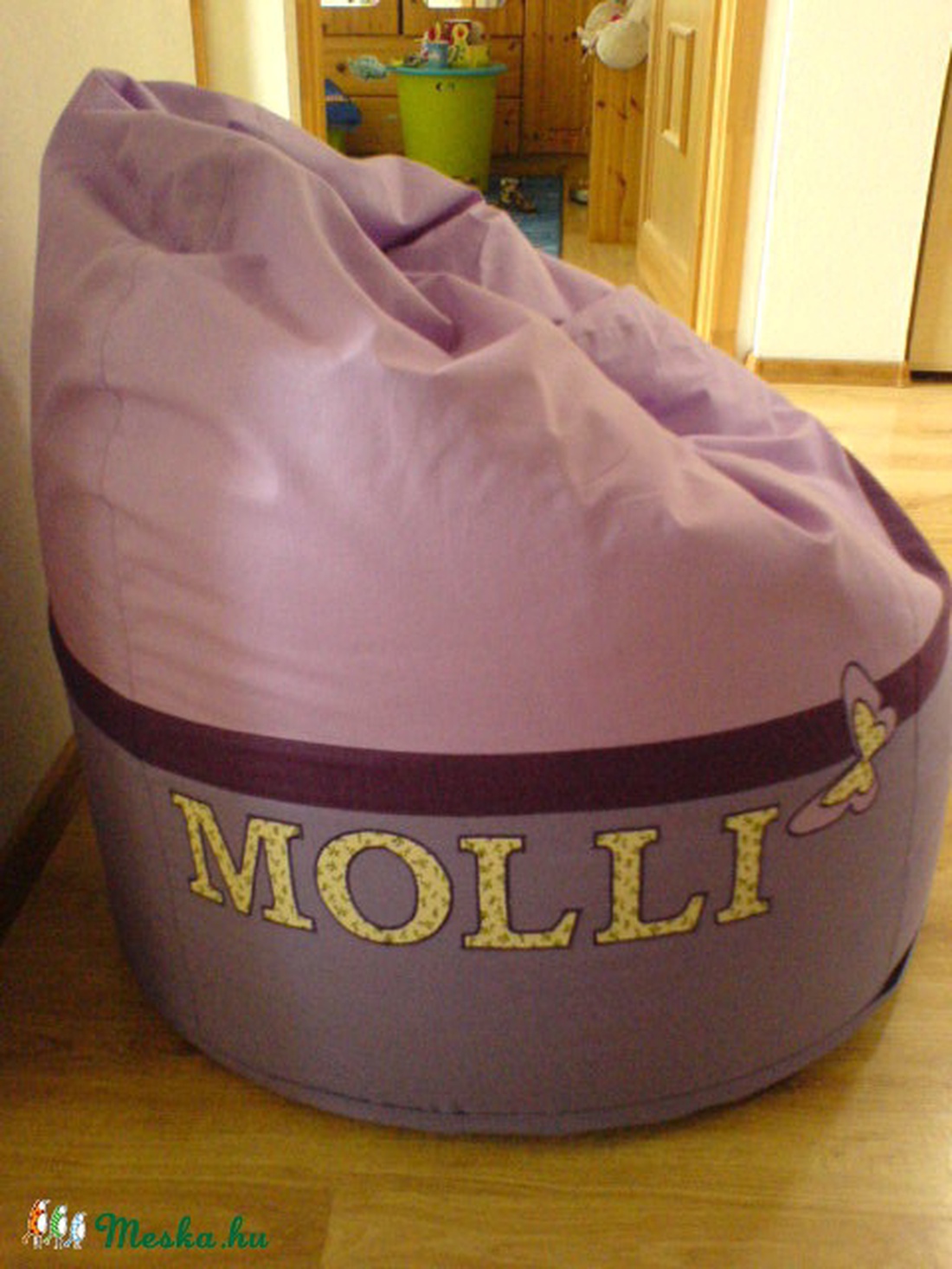 Névre szóló babzsákfotel ÓRIÁS méret/osztott -  - Meska.hu