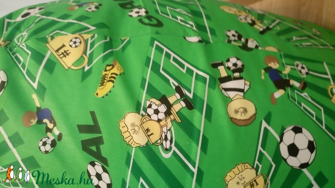 Zöld focis Gyerek babzsákfotel  -  - Meska.hu