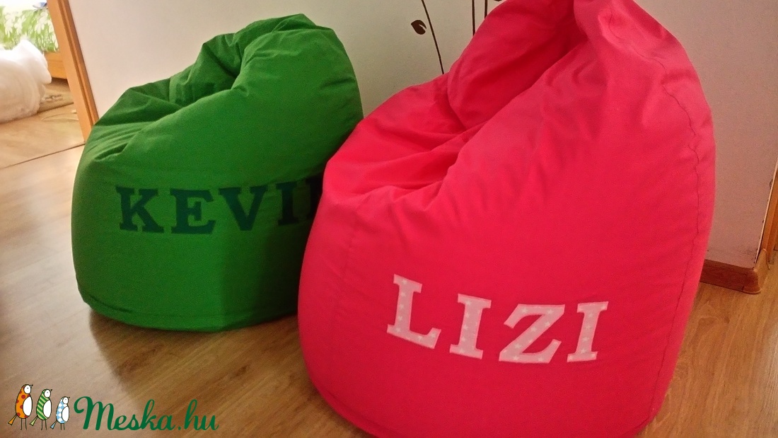 Névre szóló babzsákfotel közepes  méret -  - Meska.hu