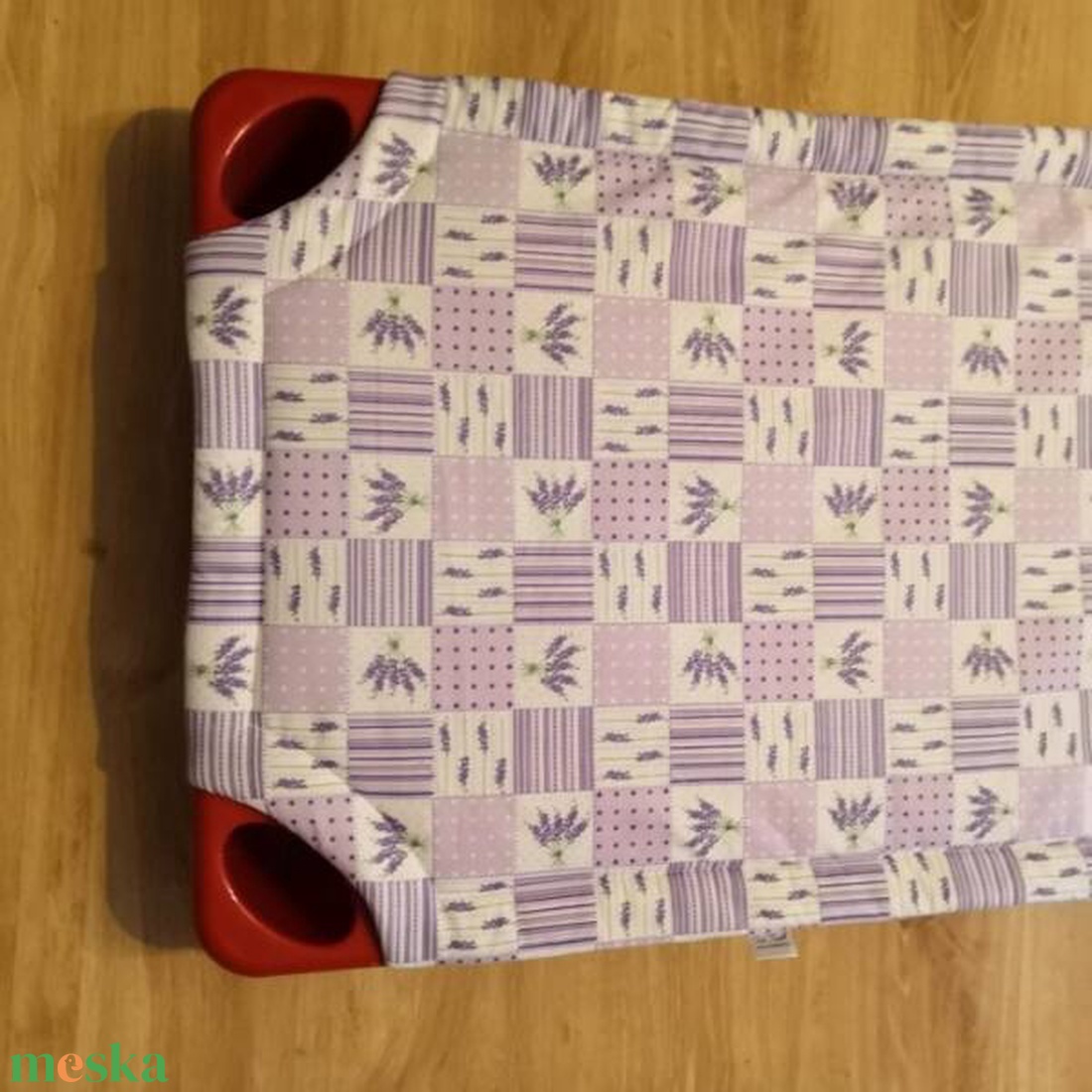 Bélelt lepedő - lila patchwork - játék & sport - ovis felszerelés - ovis lepedő - Meska.hu