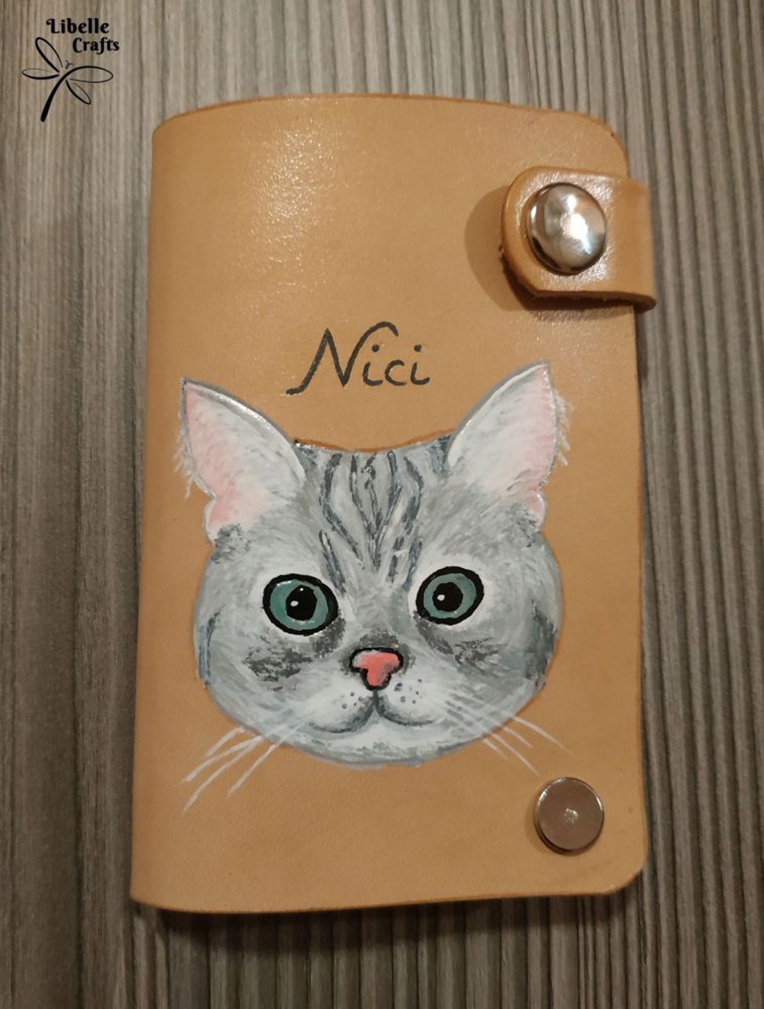 Cicás igazolványtartó - táska & tok - pénztárca & más tok - kártyatartó & irattartó - Meska.hu