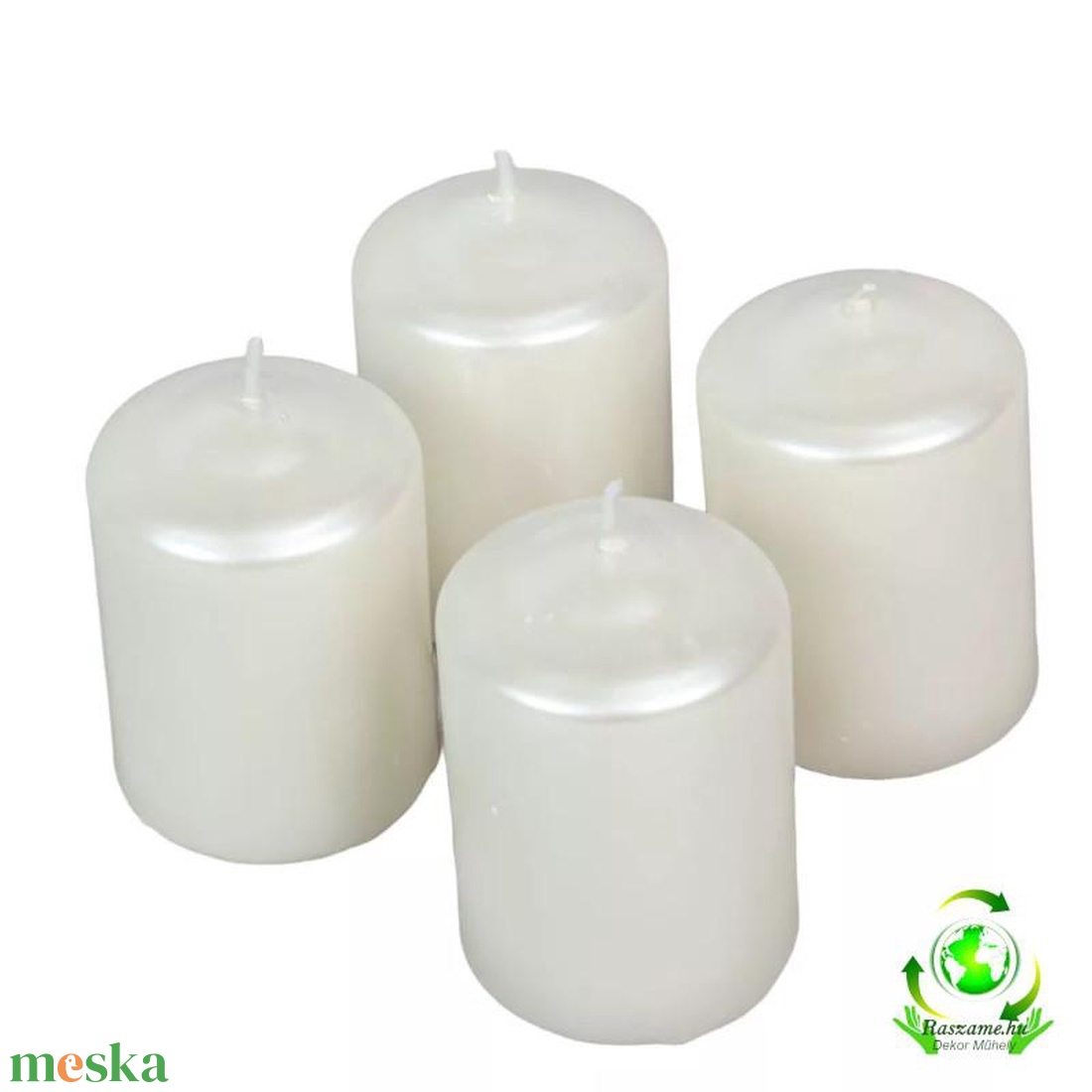 Metál henger gyertya szett 50x75mm - ivory - kellékek & szerszámok - dekorációs kellékek - dekorációs gyertya - Meska.hu Metál henger gyertya szett 50x75mm - ivory - kellékek & szerszámok - dekorációs kellékek - dekorációs gyertya - Meska.hu