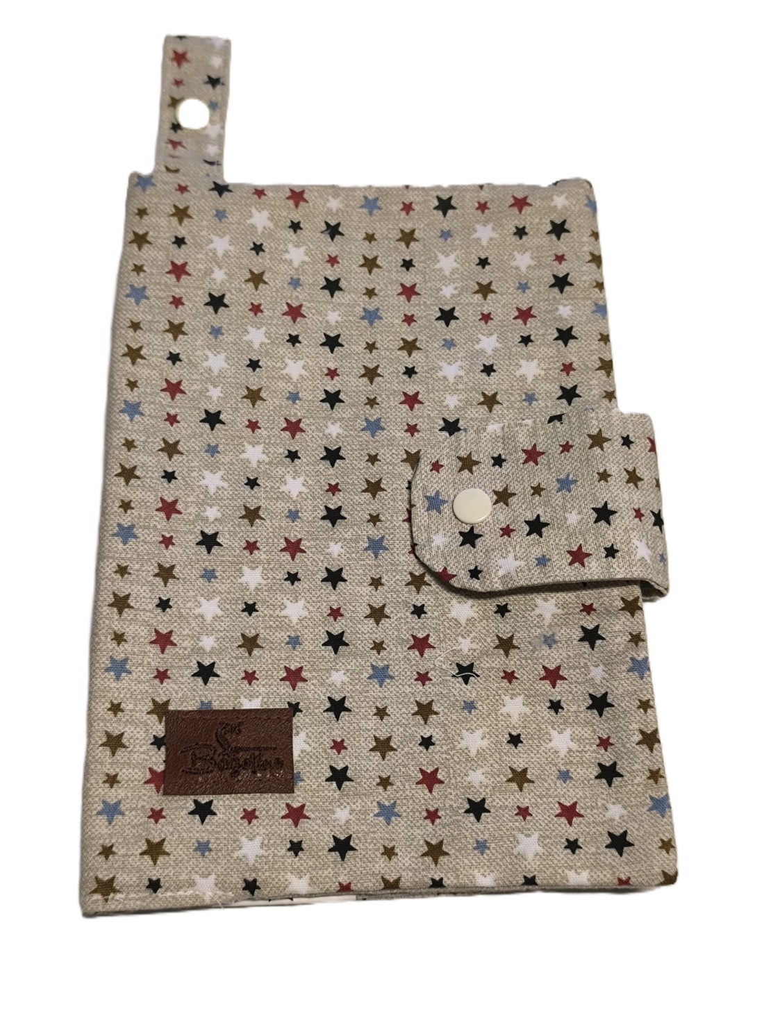 Pelustartó neszeszer/drapp csillagok  -  - Meska.hu