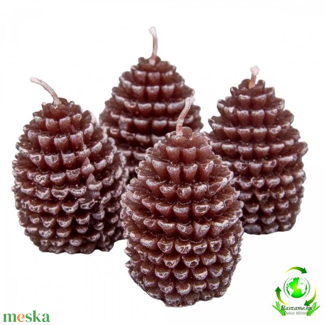 Kontúrozott toboz gyertya kicsi 52x70 mm - csoki - kellékek & szerszámok - dekorációs kellékek - dekorációs gyertya - Meska.hu Kontúrozott toboz gyertya kicsi 52x70 mm - csoki - kellékek & szerszámok - dekorációs kellékek - dekorációs gyertya - Meska.hu