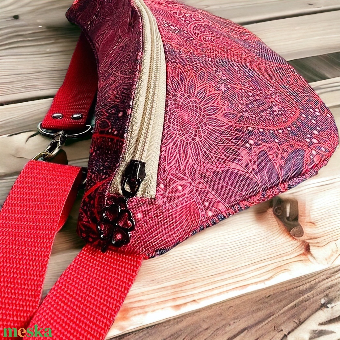 Nagy méretű övtáska - táska & tok - övtáska - Meska.hu