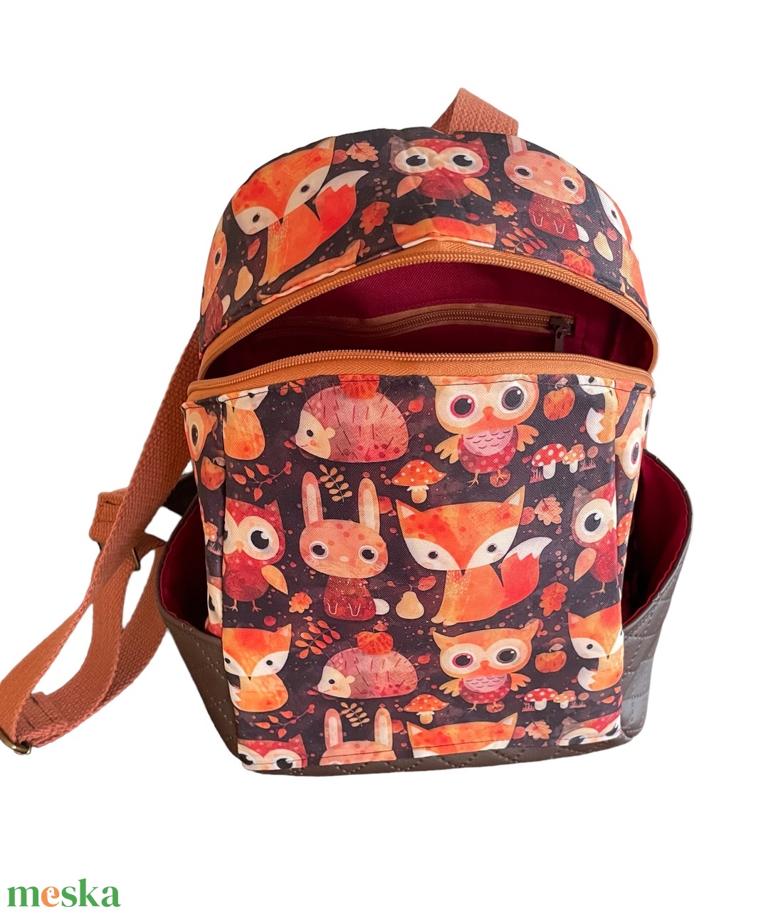 Cuki hátizsák felnőttnek vagy gyereknek egyaránt  - táska & tok - hátizsák - kishátizsák - Meska.hu