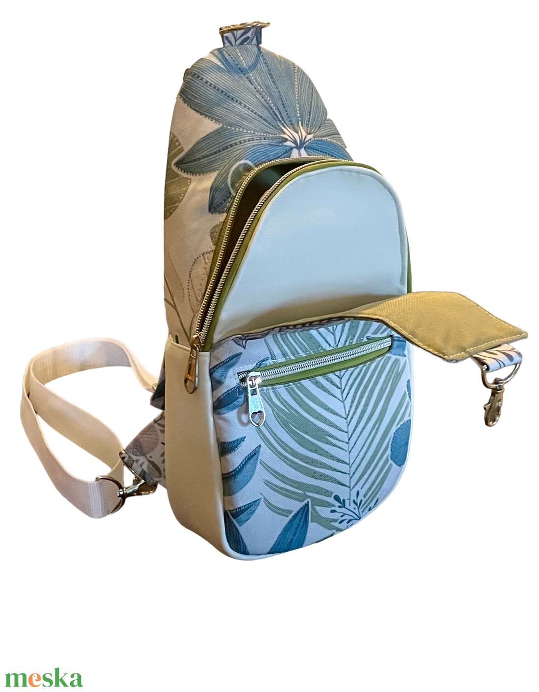 Csepp alakú slingbag - táska & tok - variálható táska - Meska.hu