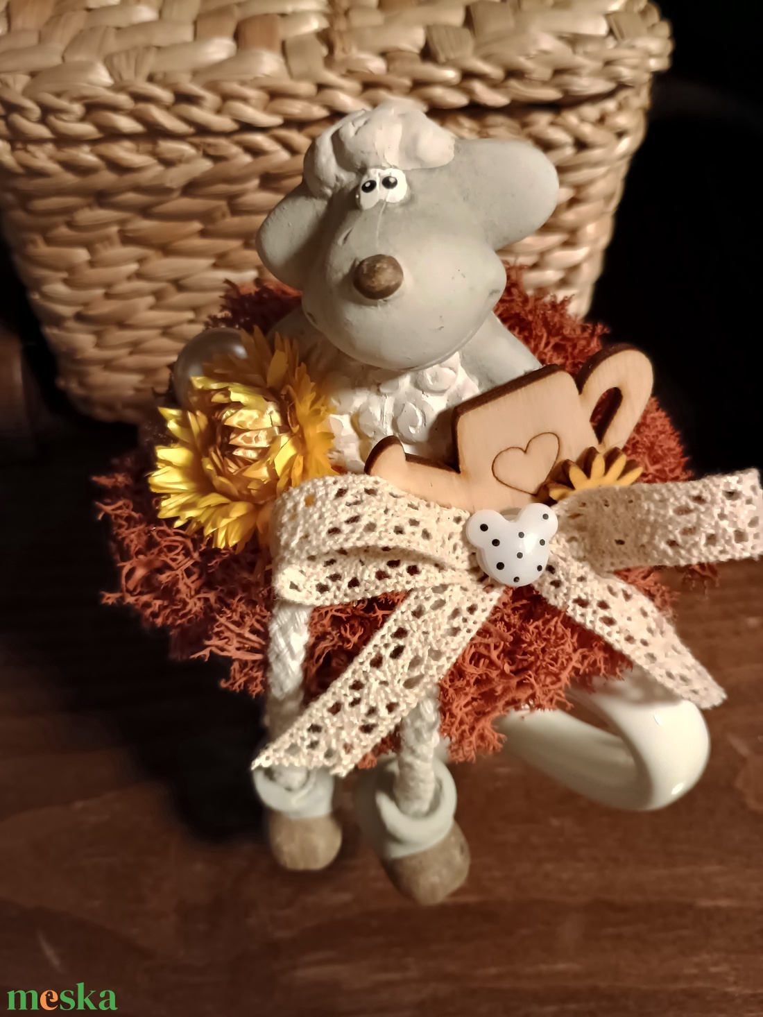 Bárányos bögre dísz -  - Meska.hu