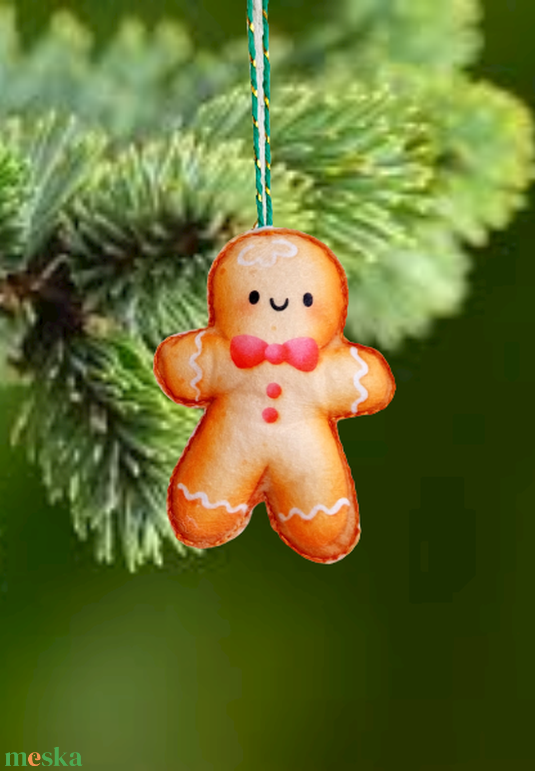5 db Filc mézeskalács karácsonyfa dísz Mézi, mézeskalács ember, gingerbread man - karácsony - karácsonyi lakásdekoráció - karácsonyfadíszek - Meska.hu 5 db Filc mézeskalács karácsonyfa dísz Mézi, mézeskalács ember, gingerbread man - karácsony - karácsonyi lakásdekoráció - karácsonyfadíszek - Meska.hu