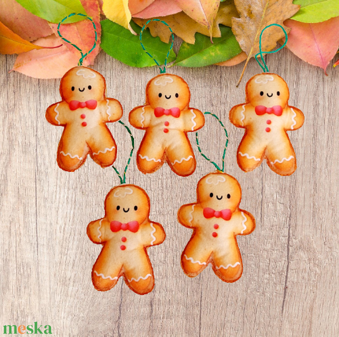 5 db Filc mézeskalács karácsonyfa dísz Mézi, mézeskalács ember, gingerbread man - karácsony - karácsonyi lakásdekoráció - karácsonyfadíszek - Meska.hu 5 db Filc mézeskalács karácsonyfa dísz Mézi, mézeskalács ember, gingerbread man - karácsony - karácsonyi lakásdekoráció - karácsonyfadíszek - Meska.hu