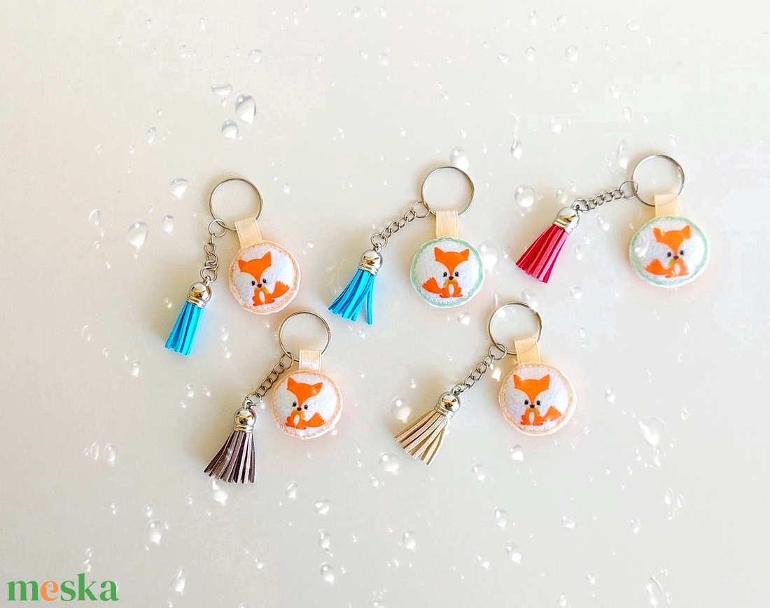 Rókás kulcstartó  - táska & tok - kulcstartó & táskadísz - kulcstartó - Meska.hu