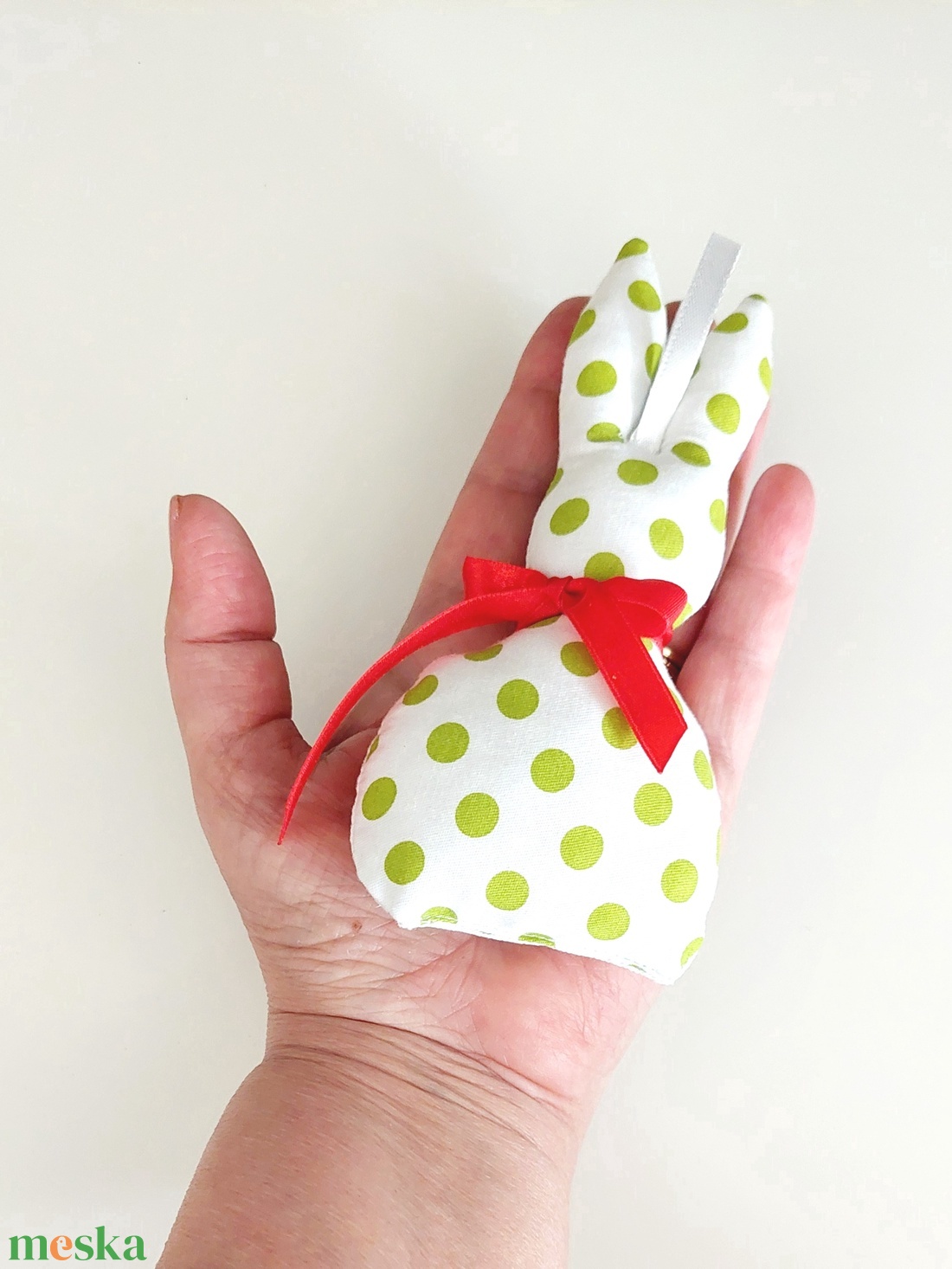 Húsvéti Textil nyuszi  3 db - otthon & életmód - dekoráció - fali és függő dekoráció - függődísz - Meska.hu