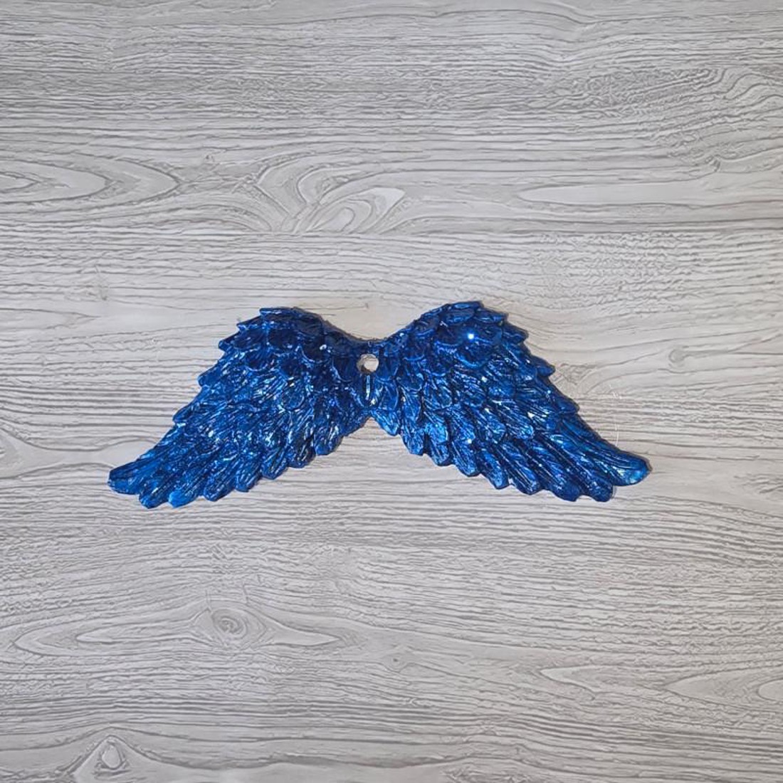 Angyalszárny - metál zöldeskék csillámporos - kellékek & szerszámok - dekorációs kellékek - egyéb kellékek - Meska.hu