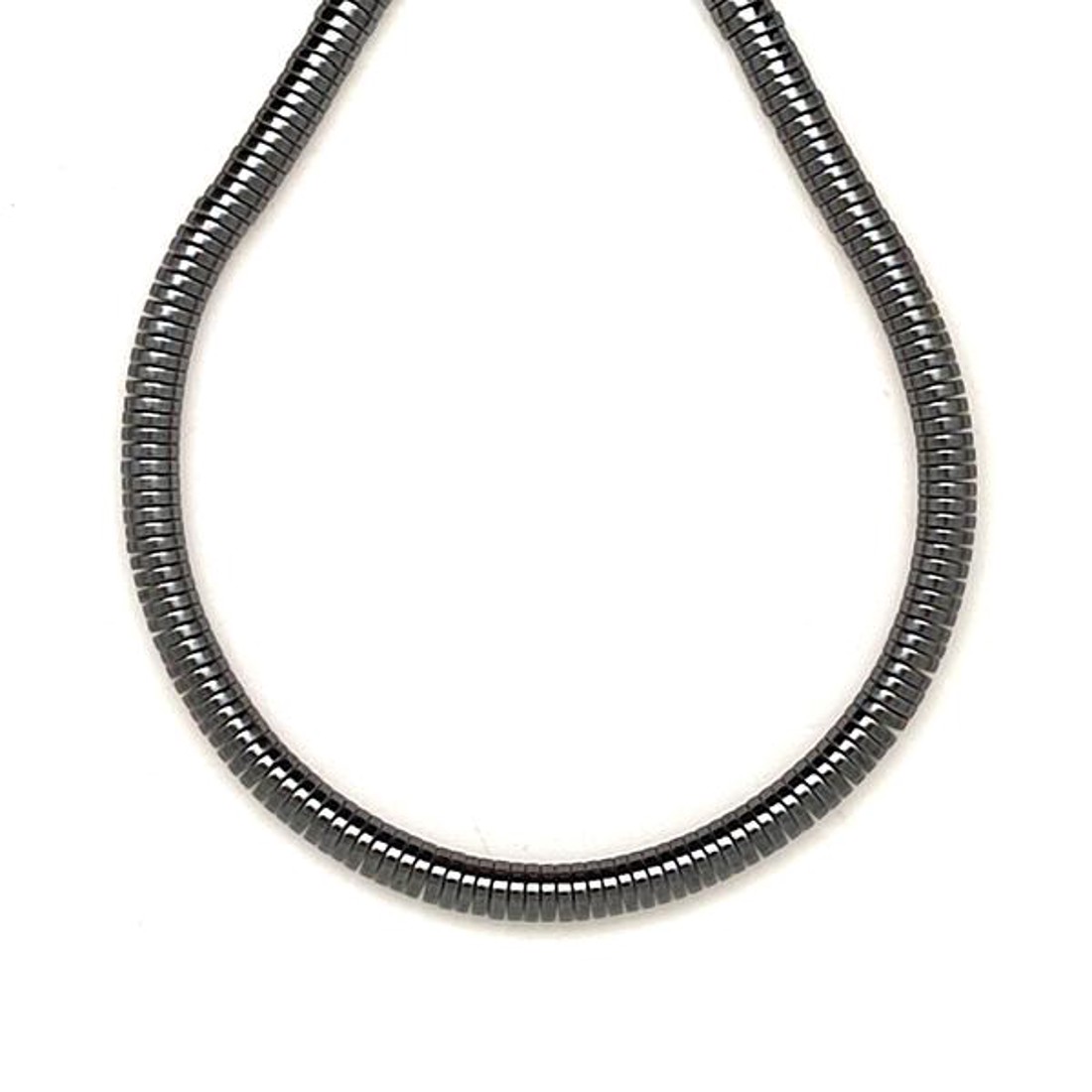 Hematit korong 4x1mm  ékszerkészítő alapanyag (füzér) - kellékek & szerszámok - ásvány alapanyag - ásványfüzér - Meska.hu