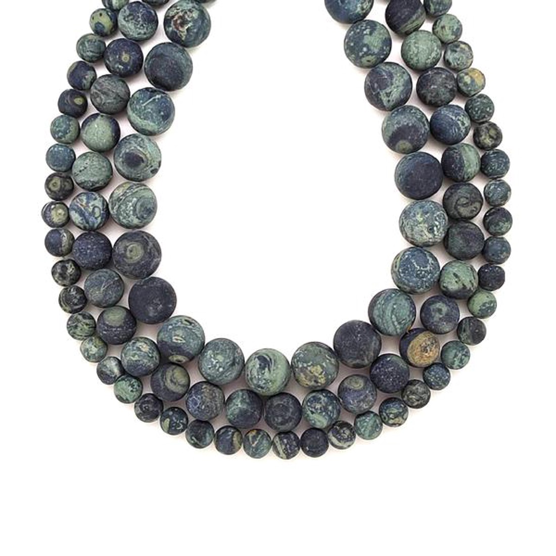 Jáspis kambaba matt golyó 6-7mm  ékszerkészítő alapanyag (füzér) - kellékek & szerszámok - ásvány alapanyag - ásványfüzér - Meska.hu