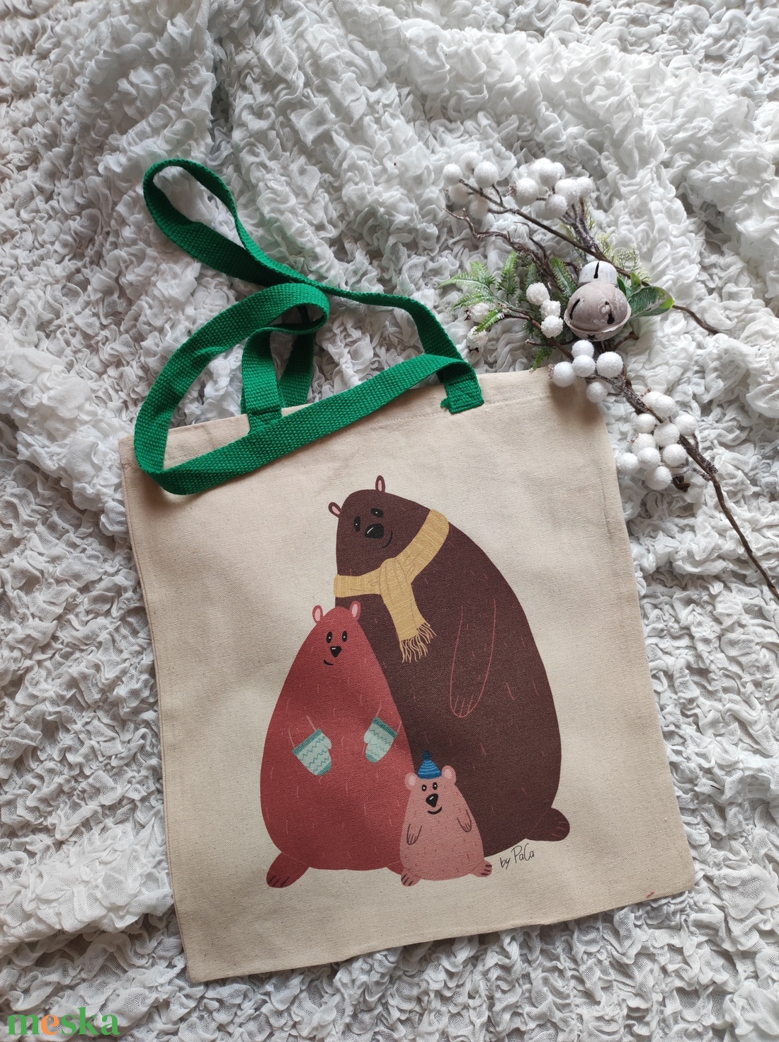 Macis vászontáska  - táska & tok - bevásárlás & shopper táska - shopper, textiltáska, szatyor - Meska.hu