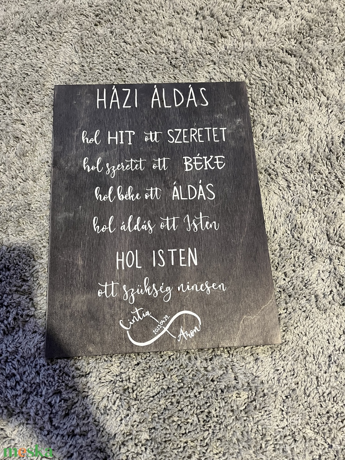 Házi áldás - otthon & életmód - dekoráció - fali és függő dekoráció - falra akasztható dekor - Meska.hu