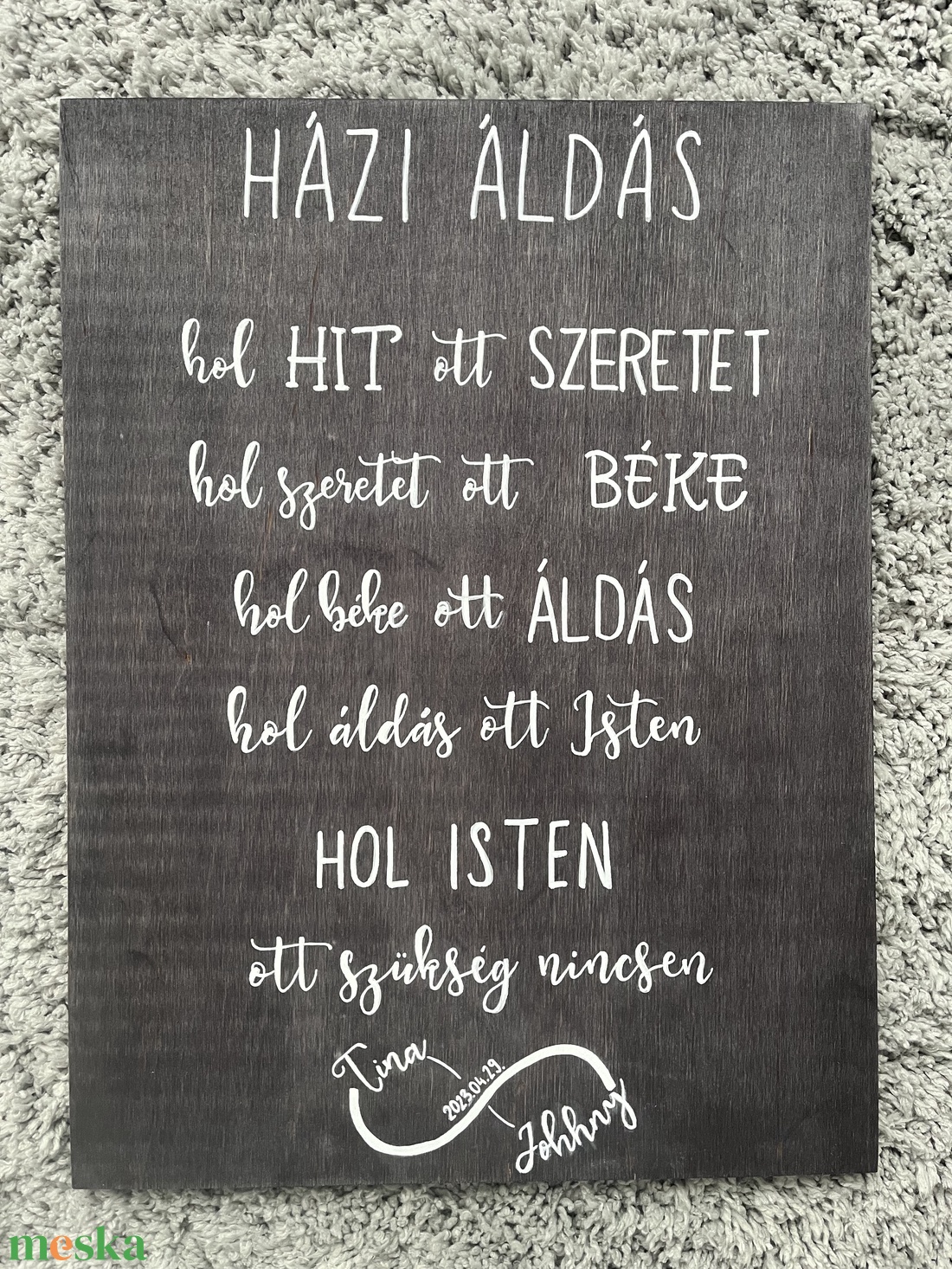 Házi áldás - otthon & életmód - dekoráció - fali és függő dekoráció - falra akasztható dekor - Meska.hu
