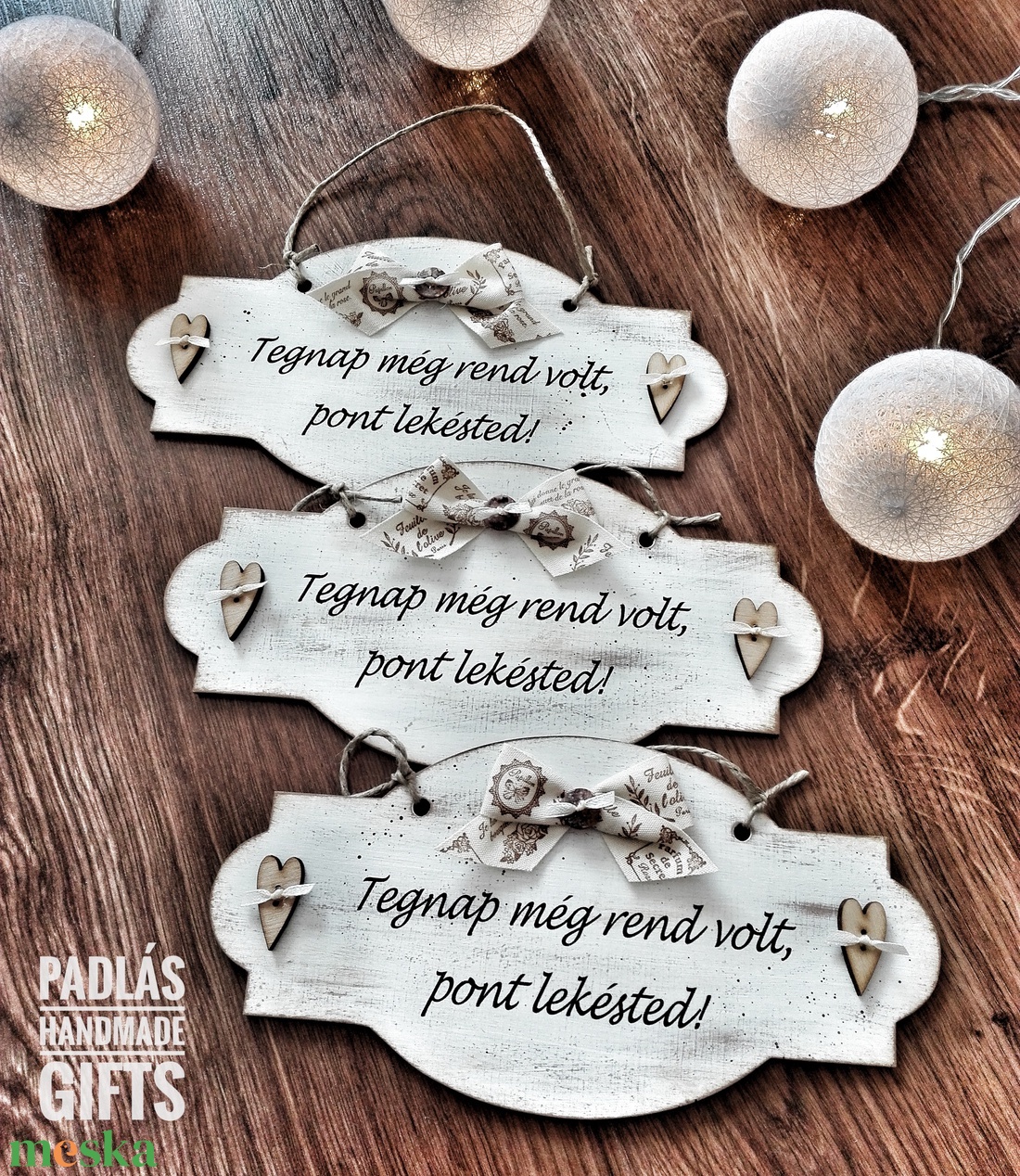 Tegnap még rend volt... tábla - otthon & életmód - dekoráció - fali és függő dekoráció - falra akasztható dekor - Meska.hu Tegnap még rend volt... tábla - otthon & életmód - dekoráció - fali és függő dekoráció - falra akasztható dekor - Meska.hu