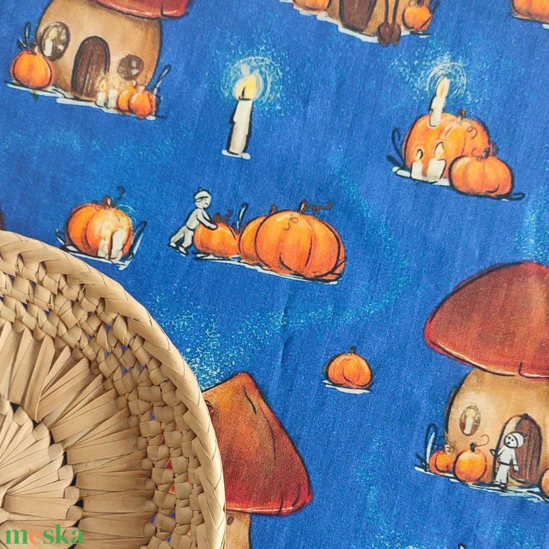 Asztali futó - Tökföld - halloween - kis méret - otthon & életmód - konyhafelszerelés, tálalás - tálalás - terítő - Meska.hu Asztali futó - Tökföld - halloween - kis méret - otthon & életmód - konyhafelszerelés, tálalás - tálalás - terítő - Meska.hu
