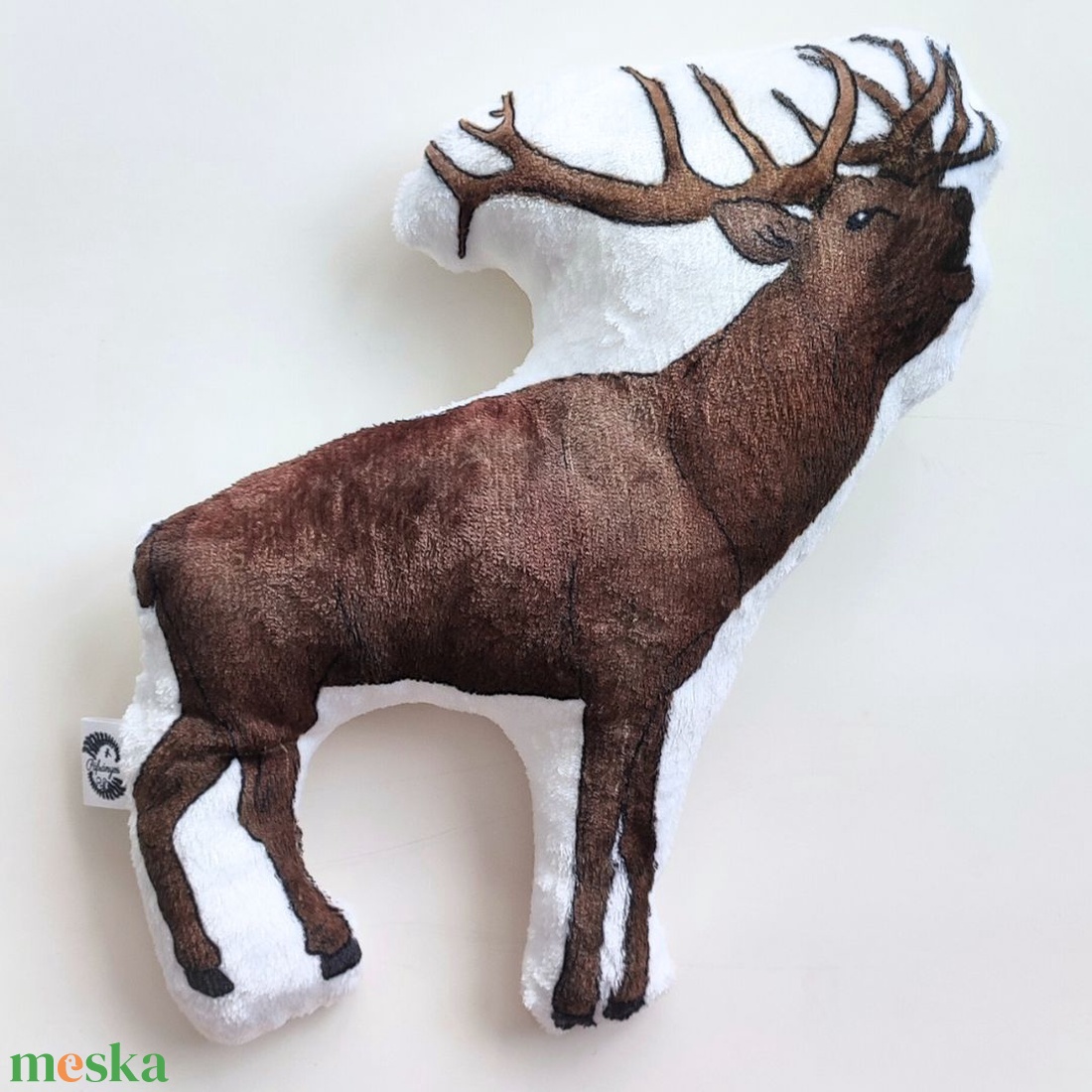 Szarvas formapárna - otthon & életmód - babaszoba, gyerekszoba - babaszoba, gyerekszoba - Meska.hu